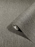 32739 Vertical Weave Anthracite Wallpaper Galerie Wallcoverings