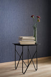 32741 Vertical Weave Blue Wallpaper Galerie Wallcoverings 