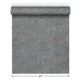 32827 Industrial chic matt teal bronze faux distressed plaster textured wallpaper roll
