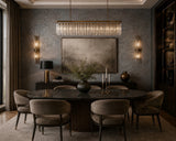 32827 Industrial chic matt teal bronze faux distressed plaster textured wallpaper roll
