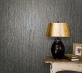 32843 Vertical Texture Black Wallpaper Galerie Wallcoverings