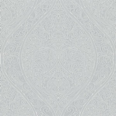 32977 Grey Art Nouveau Wallpaper