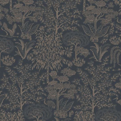 333114 Pip Studio 6 Flora Metal Wallpaper 