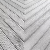 33375 Light gray off white faux herringbone wood planks textured modern wallpaper 3D