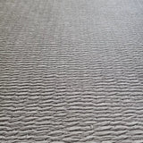 33386 Gray faux rattan look braid Lloyd Loom Weave pattern textured modern wallpaper