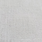 33389 Plain contemporary Grayish off white faux linen fabric textured modern wallpaper