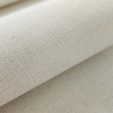 33389 Plain contemporary Grayish off white faux linen fabric textured modern wallpaper