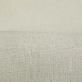 33391 Plain contemporary matt cream off white faux linen fabric textured wallpaper