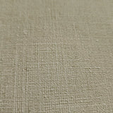 33393 Plain matt taupe light brown faux sachcloth linen fabric textured wallpaper roll