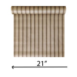 33396 Brass Bronze metallic faux Slat wooden planks Wood Look textured wallpaper 3D