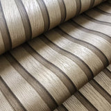 33396 Brass Bronze metallic faux Slat wooden planks Wood Look textured wallpaper 3D