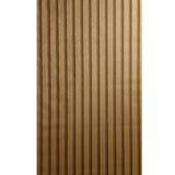 33397 Copper Bronze Rose gold metallic faux Slat wooden planks Wood textured wallpaper