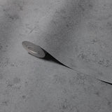 33757 Cement Gray faux concrete plaster textured contemporary plain modern wallpaper