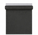 33758 Black charcoal dark gray faux plaster textured contemporary plain wallpaper roll