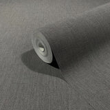 33967 Linen Anthracite Wallpaper Galerie Wallcoverings 