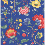 341034 Epona Dark Blue Floral Fantasy Wallpaper