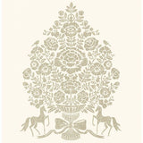 341050 Till Cream President Damask Wallpaper