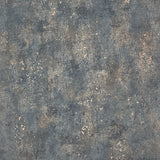 34270 Distressed paint gray rose gold metallic faux concrete plaster texture wallpaper