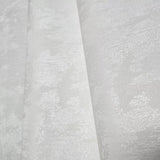 34272 Foil white distressed faux concrete plaster textured contemporary wallpaper roll
