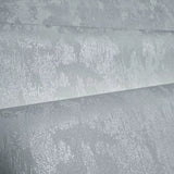 34275 Plain foil silver metallic faux concrete plaster textured contemporary wallpaper
