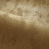 34277 Foil bronze ginger gold metallic faux concrete plaster textured Plain wallpaper