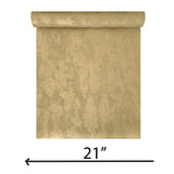 34280 Plain contemporary foil gold metallic faux concrete plaster textured wallpaper