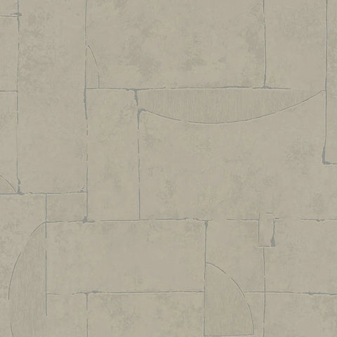 34601 Graphic Beige Wallpaper