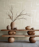 34646 Graphic Beige Wallpaper