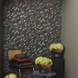 34905 Eclectic Brown Gold Wallpaper