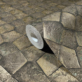 34909 Eclectic Gold Wallpaper