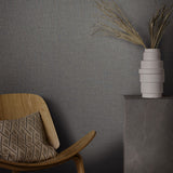 34916 Eclectic Anthracite Copper Wallpaper
