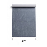 34939 Modern shimmer Grayish deep dark blue metallic grassbeads textured wallpaper 3D

