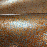 34958 Embossed Coper metallic faux metal sheet plaster textured modern wallpaper roll