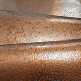 34958 Embossed Coper metallic faux metal sheet plaster textured modern wallpaper roll