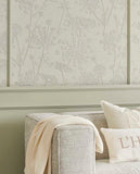 350514 Riviera Maison Silhouette Flowers Wallpaper