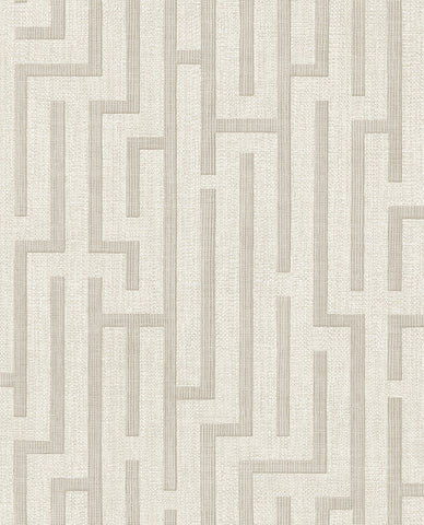 350530 Riviera Maison Linen Trellis Wallpaper