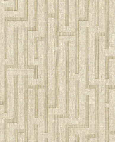 350531 Riviera Maison Linen Trellis Wallpaper 