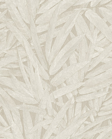 350540 Riviera Maison Structured Leaves Wallpaper