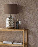 350542 Riviera Maison Structured Leaves Wallpaper