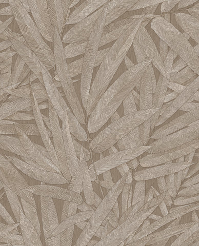 350542 Riviera Maison Structured Leaves Wallpaper