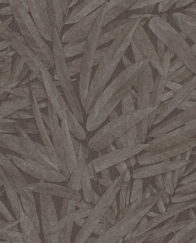 350544 Riviera Maison Structured Leaves Wallpaper