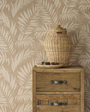 350553 Riviera Maison Stringed Leaves Wallpaper