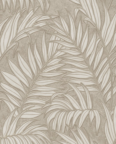 350554 Riviera Maison Stringed Leaves Wallpaper