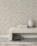 350555 Riviera Maison Stringed Leaves Wallpaper
