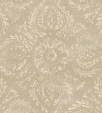 350620 Antique Damask Beige Wallpaper