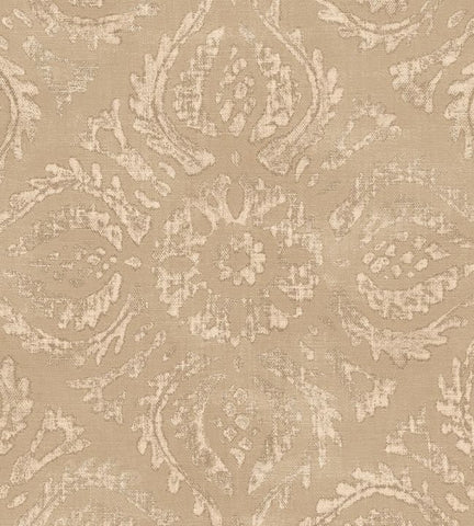 350621 Antique Damask Beige Wallpaper