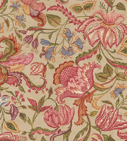 350640 Misty Bloom Flowers Multicolour Wallpaper