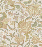 350642 Misty Bloom Flowers Apricot Wallpaper 
