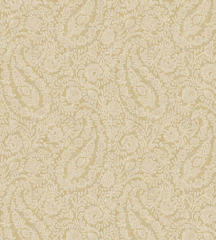 350651 Embroidered Meadow Beige Wallpaper 