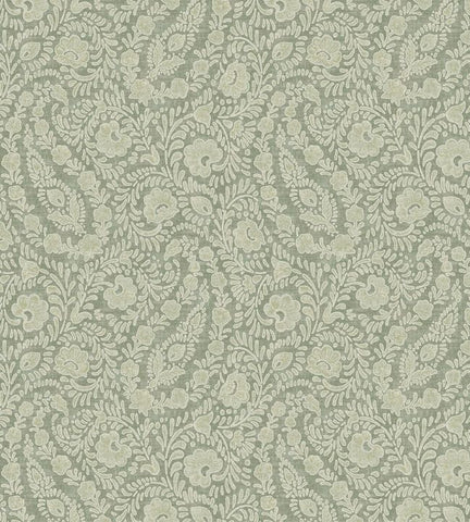 350655 Embroidered Meadow Sage Wallpaper